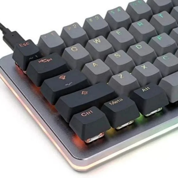 Drop ALT Mechanical Keyboard — 65% (67 Key) Gaming Keyboard-(Halo Clear, Gray) - Picture 5 of 7